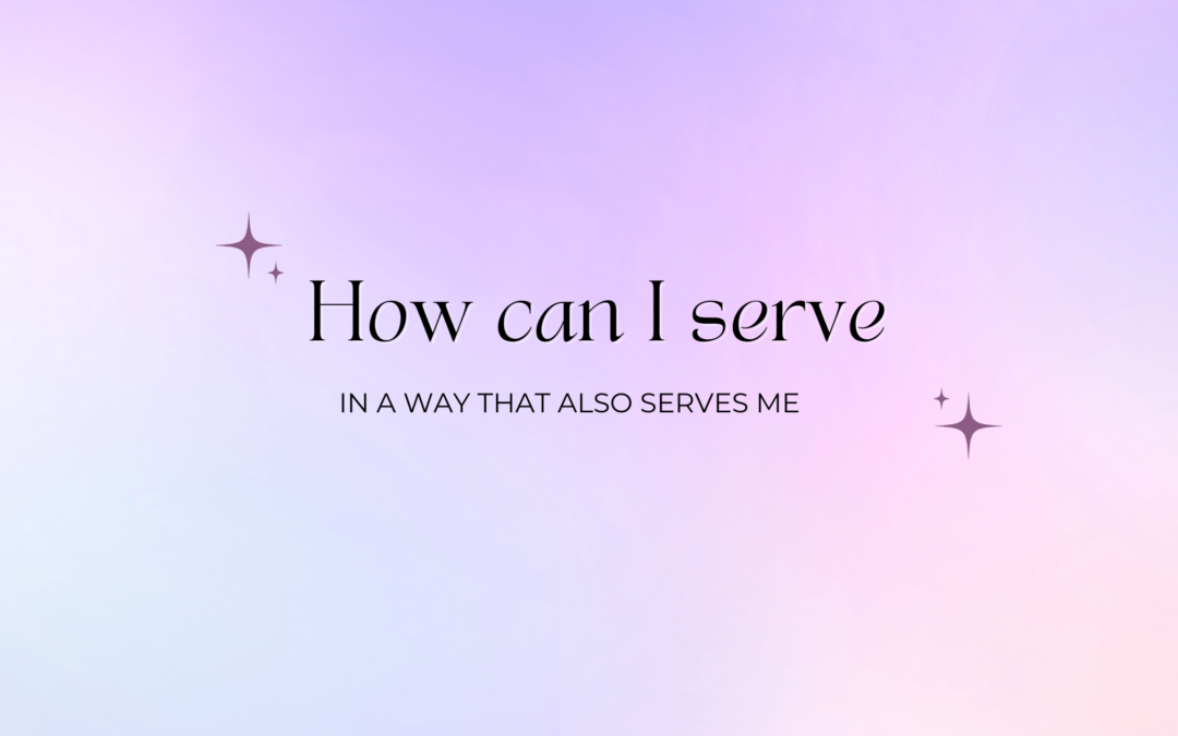 How can I serve?